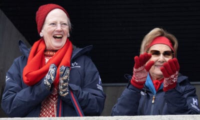 Holmenkollen Fis Nordic World Cup in Oslo Norway 9 March 2024 Dronning Margrethe Dronning Sonja