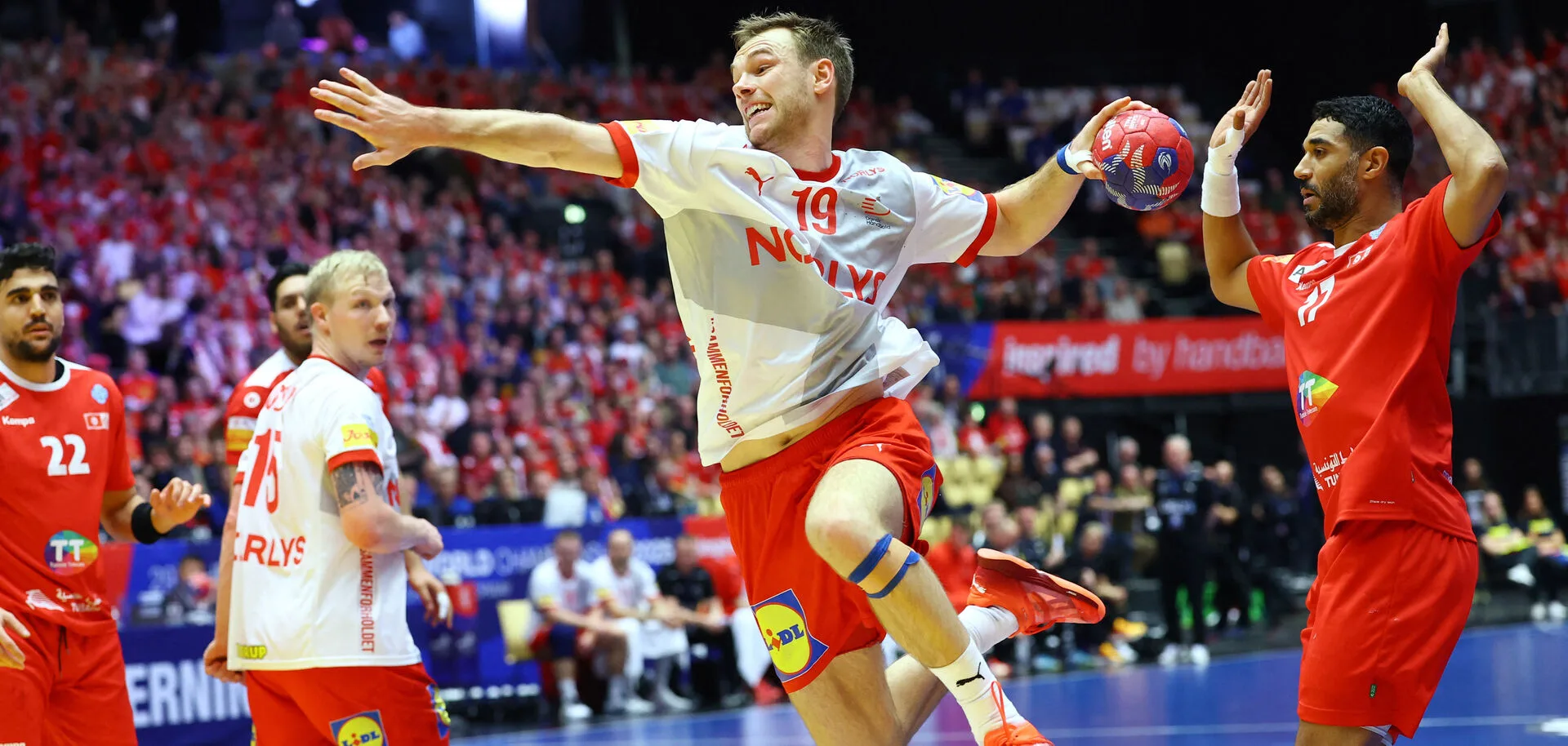 Ihf Handball World Championships 2025 Preliminary Round Group B Tunisia V Denmark