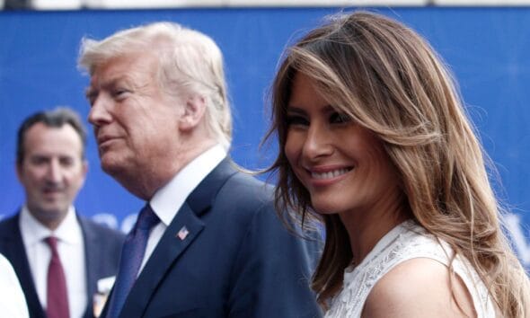 Donald Trump Og Melania Trump