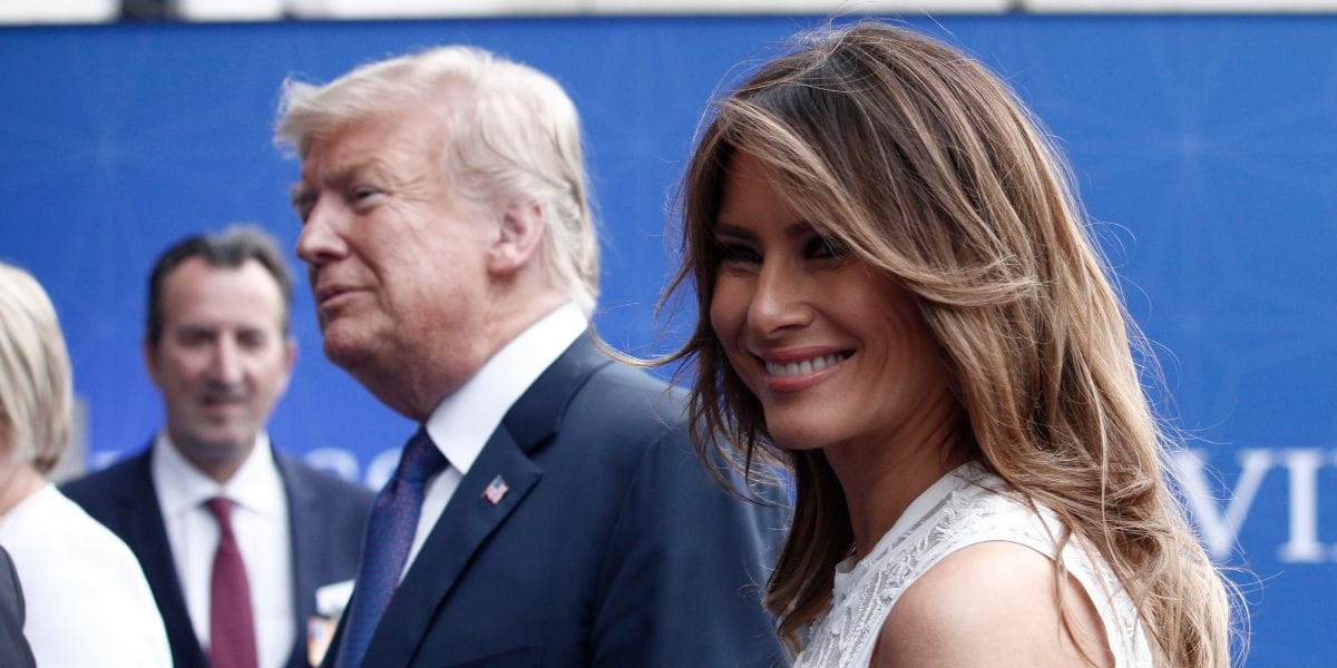 Donald Trump Og Melania Trump