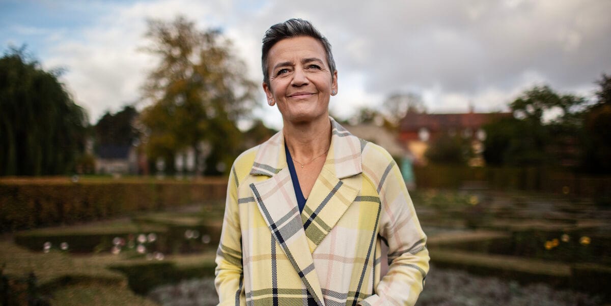 Politiker Og Eu Kommisær Margrethe Vestager