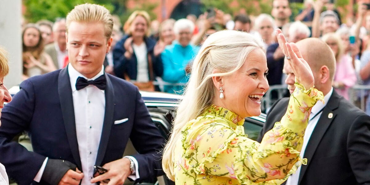 Mette marit Og Marius Borg Høiby