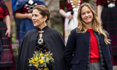 Kongeparret På Officielt Besøg På Færøerne Dronning Mary Kongeparret Prinsesse Josephine