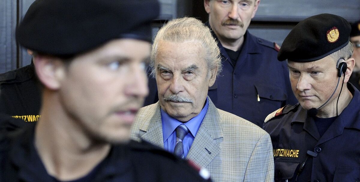 Defendant Fritzl is Pictured During Proceedings the Last Day of His Trial at the Court of Law in Sankt Poelten
