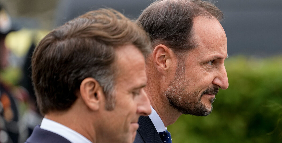 Offisielt Besøk Fra Frankrike Kronprins Haakon
