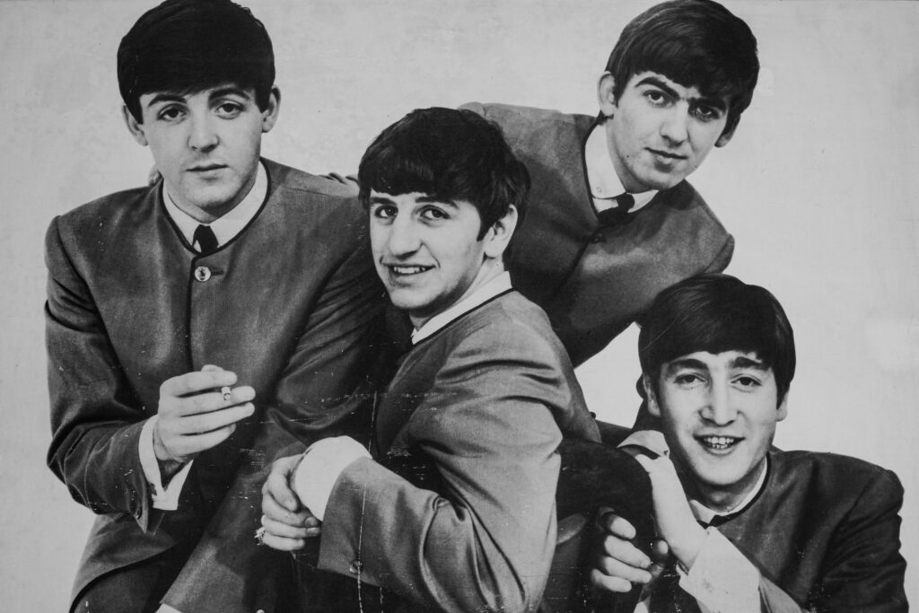VintagePhotoPortraitOfTheBeatlesMusicalBandGroupOld - Alt om kendte Vintagephotoportraitofthebeatlesmusicalbandgroupold