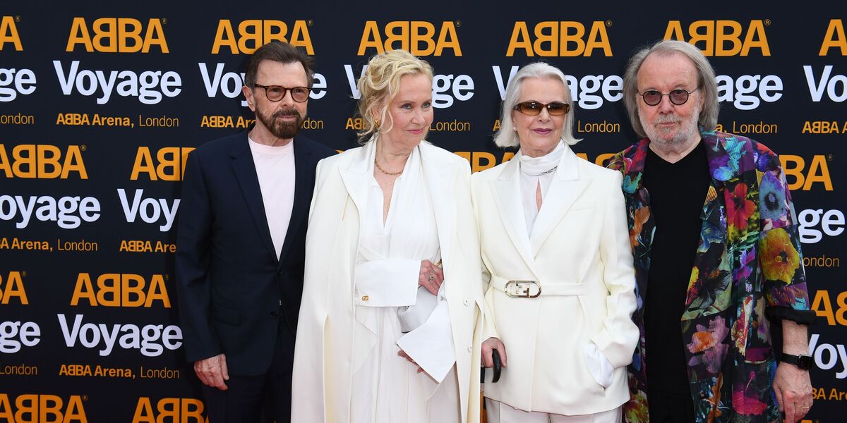 ABBA Premiere ABBA Arena London UK - 26 May 2022 - Alt om kendte Abba Premiere Abba Arena London Uk 26 May 2022