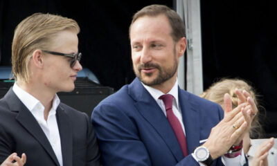 Kronprins Haakon Og Marius Borg Høiby