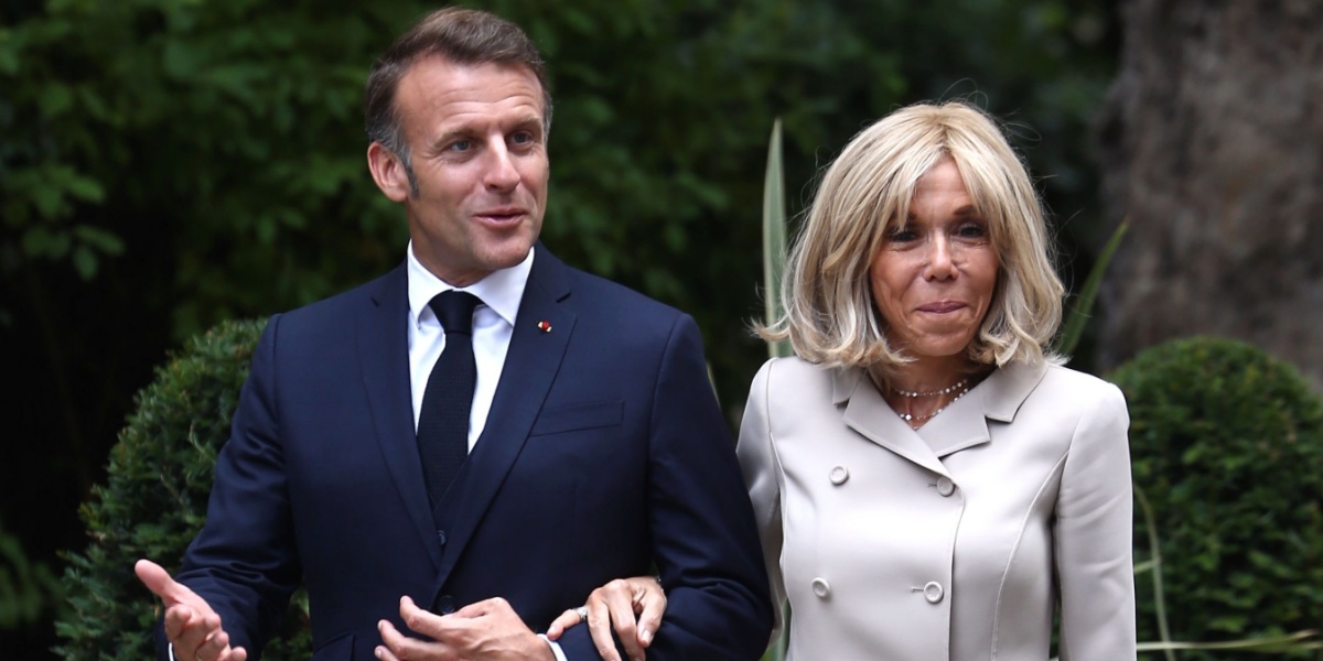 Emmanuel Macron Brigitte Macron