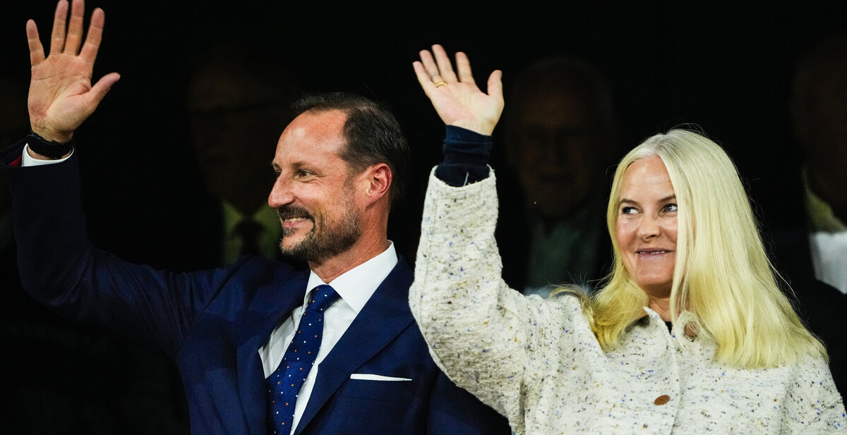 Football World Cup Qualification Norway   Moldova Kronprins Haakon Kronprinsesse Mette marit