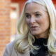 Press Interview at the Cultural Center As Part of the Norwegian Crown Prince Couples Provincial Tour Through Buskerud Day 2 in Ål Buskerud County Norway September 24 2025 Kronprinsesse Mette marit