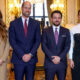 Kate and William of Wales Receive Jordan S Crown Prince and Wife   Windsor Prins Charles