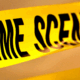 Do not cross crime scene