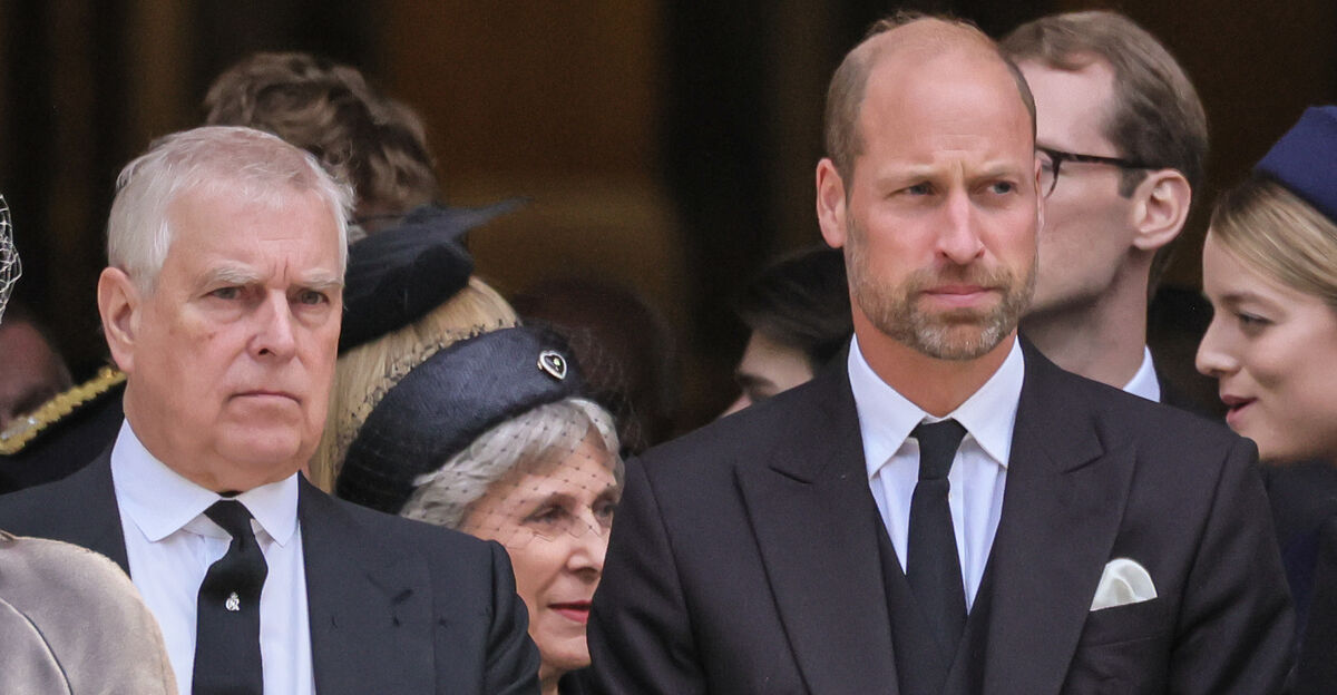 Duchess of Kent Funeral Service Royal Departures at Westminster Cathedral London Uk Prins Andrew Prins William