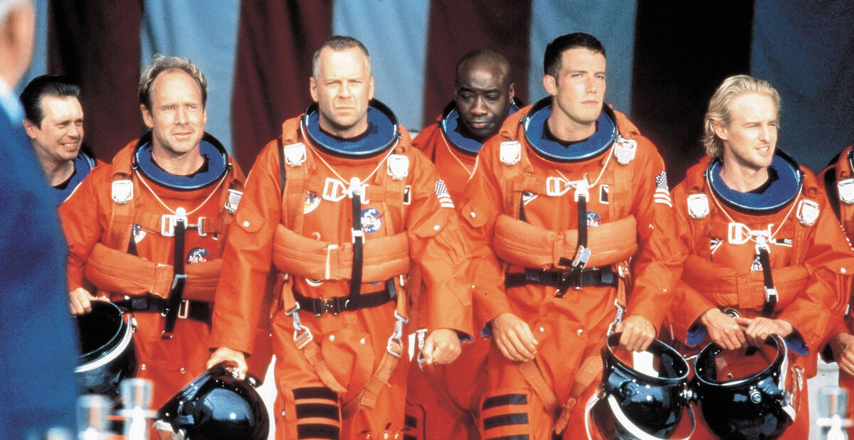 Armageddon 1998 Directed by Michael Bay Owen Wilson Bruce Willis Steve Buscemi Ben Affleck Will Patton Michael Clarke Duncan