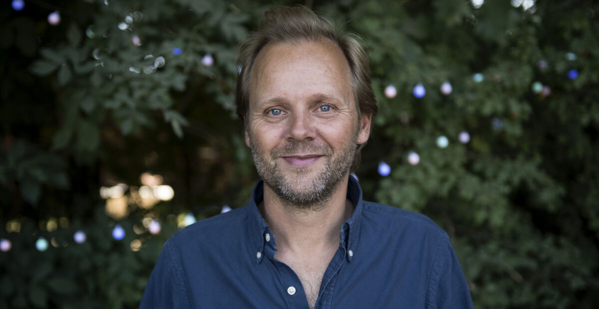 Skuespiller Thomas Villum Jensen Og Sangerinde Maria Montell