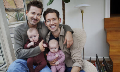 Frederik Haun Og Morten Kjeldgaard Plus Tvillinger Til Livsstilsinterviewet I Db pakken