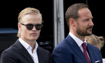 La Famille Royale De Norvège Lors Du Jubilé Des 25 Ans De Règne Du Roi Harald De Norvège à Trondheim Kronprins Haakon Kronprinsesse Mette marit Emma Tallulah Kong Harald Leah Isadora Maud Angelica Prins Sverre Magnus Prinsesse Ingrid Alexandra