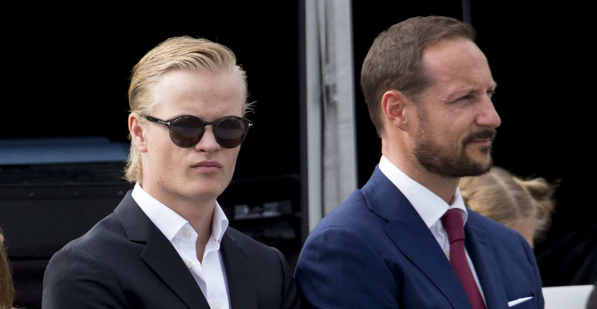 La Famille Royale De Norvège Lors Du Jubilé Des 25 Ans De Règne Du Roi Harald De Norvège à Trondheim Kronprins Haakon Kronprinsesse Mette marit Emma Tallulah Kong Harald Leah Isadora Maud Angelica Prins Sverre Magnus Prinsesse Ingrid Alexandra