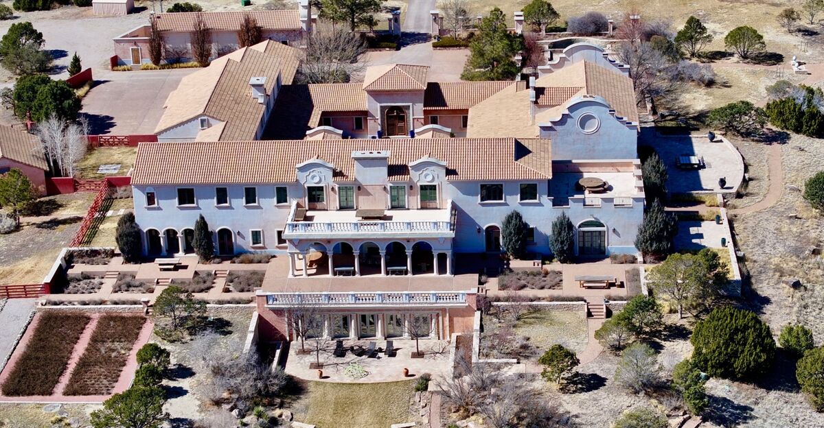 Exclusive Cops Swarm on Jeffrey Epsteins Zorro Ranch to Search for Bodies of Two Girls Strangled During Rough Sex Sessions Amid Human Experimentation Claims Web Must Call for Pricing File Photos