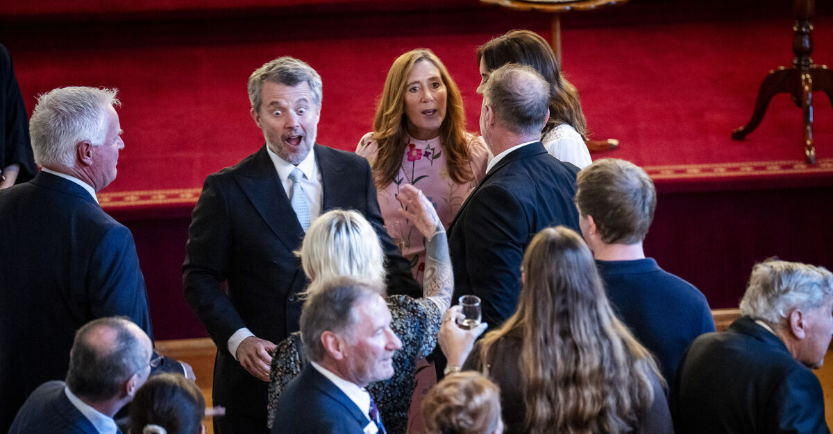 Kong Frederik Og Dronning Mary Aus Og Familie
