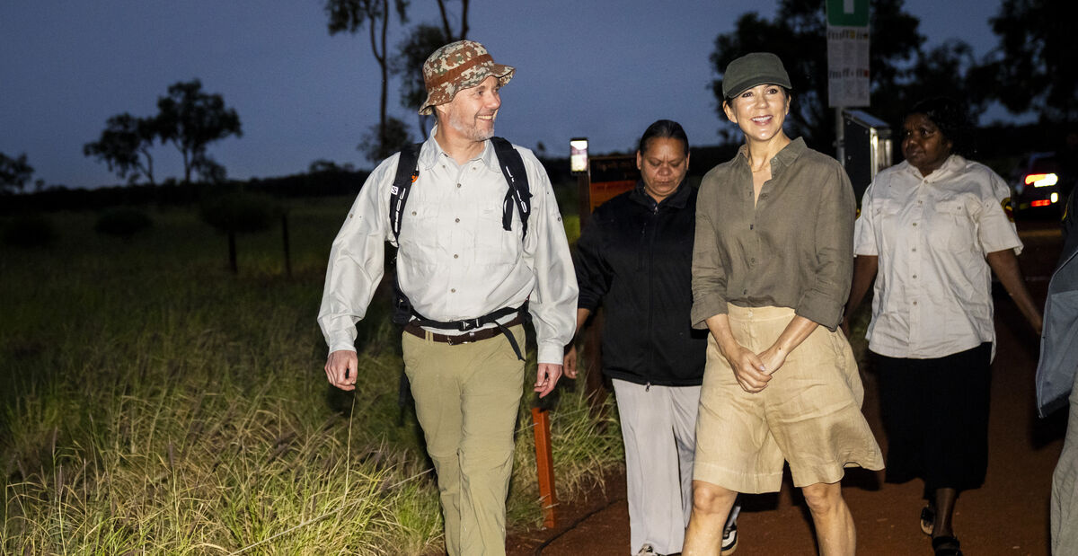 Kong Frederik Og Dronning Mary Aus