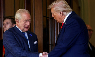 File Photo Us President Trumps State Visit to Britain