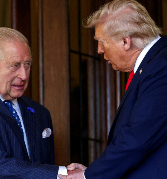 File Photo Us President Trumps State Visit to Britain