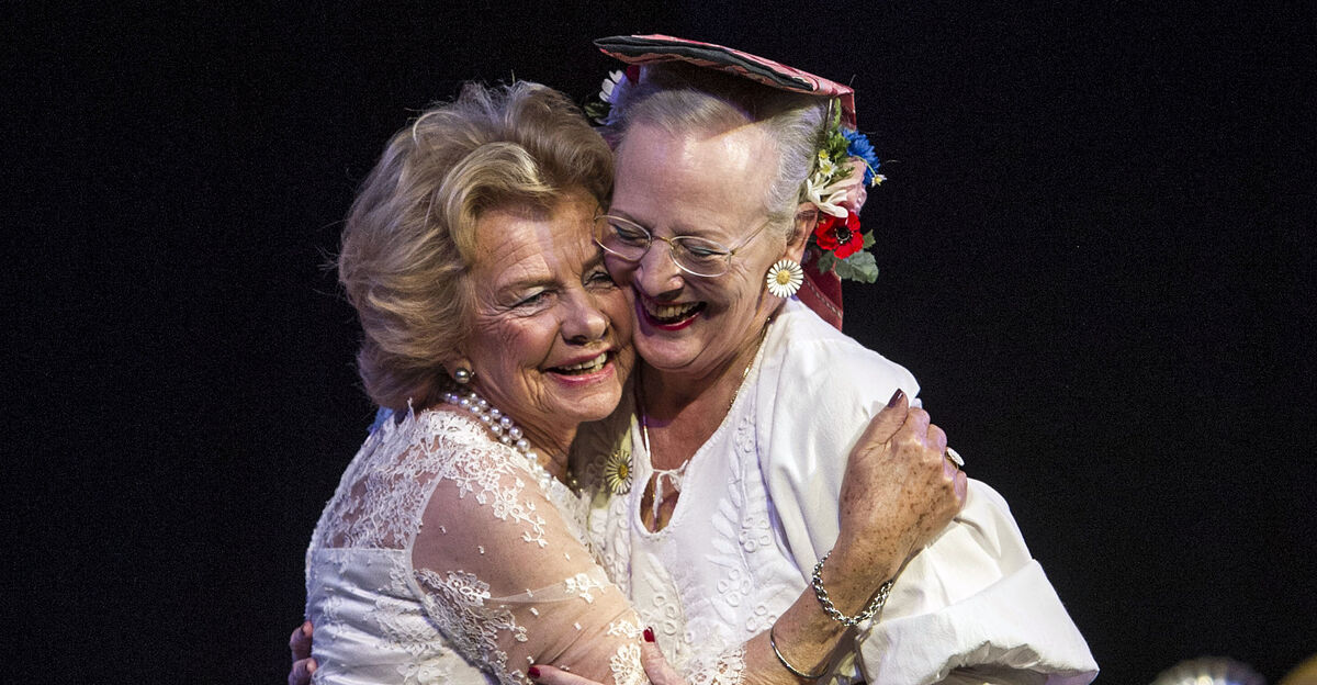 Susanne Heering Og Dronning Magrethe